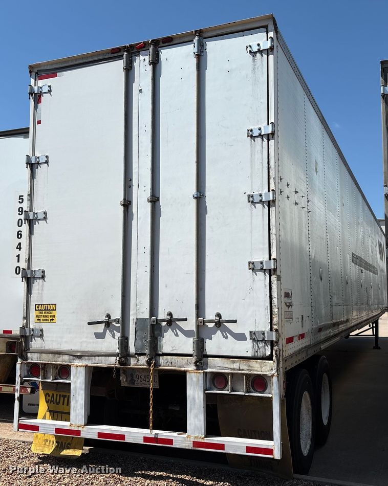 image for item EM0617 2001 Wabash DVCVHPC dry van trailer
