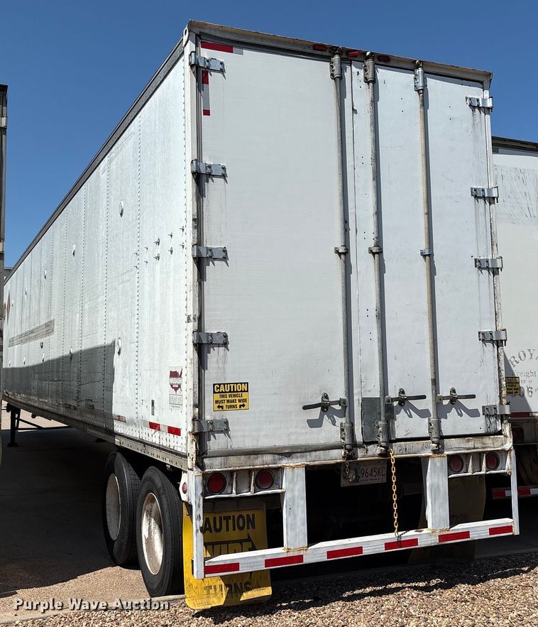 image for item EM0617 2001 Wabash DVCVHPC dry van trailer