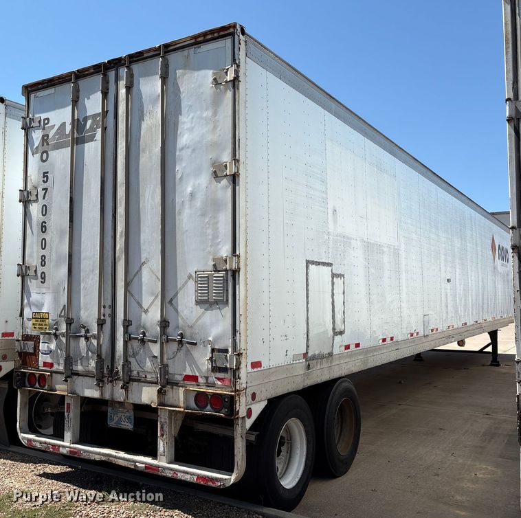 image for item EM0623 2006 Lufkin TFV-CL-110 dry van trailer