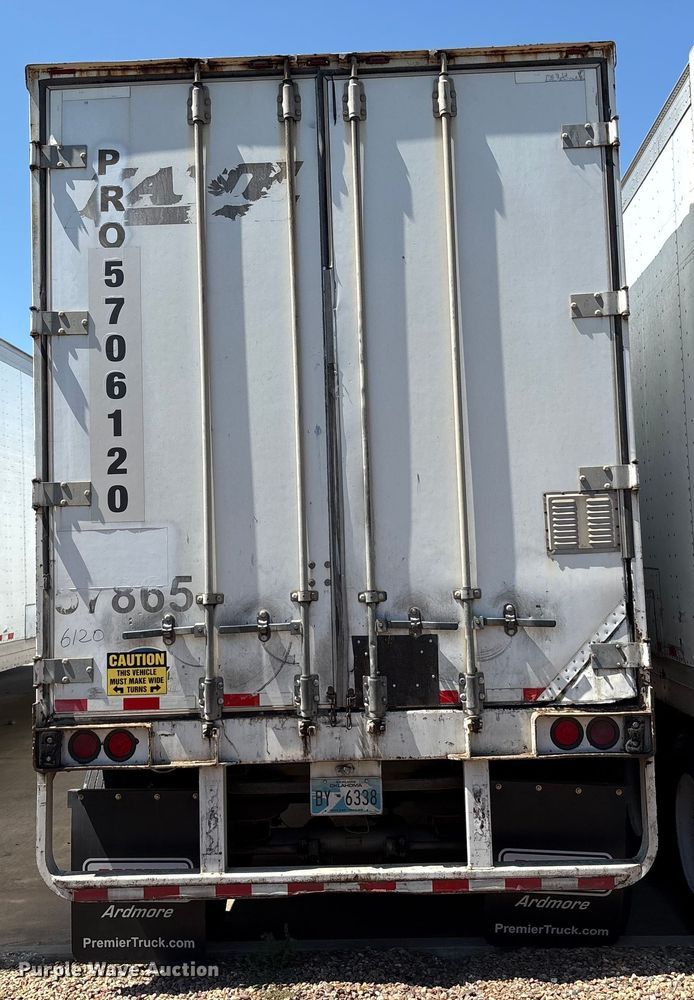 image for item EM0624 2006 Lufkin TFV-CL-110 dry van trailer