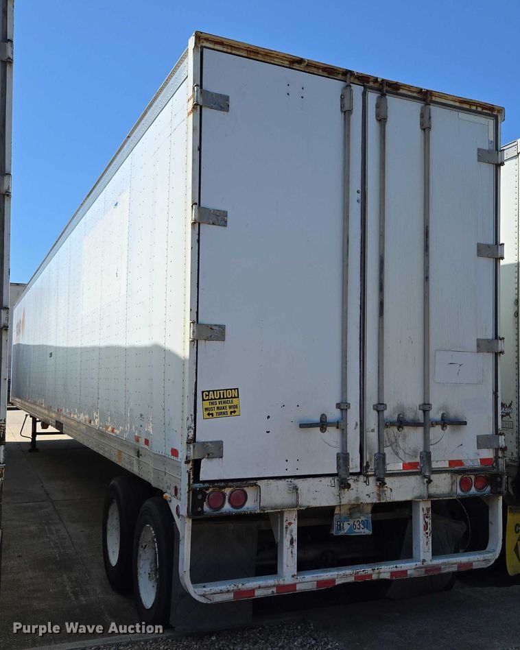 image for item EM0627 2006 Lufkin TFV-CL-110 dry van trailer