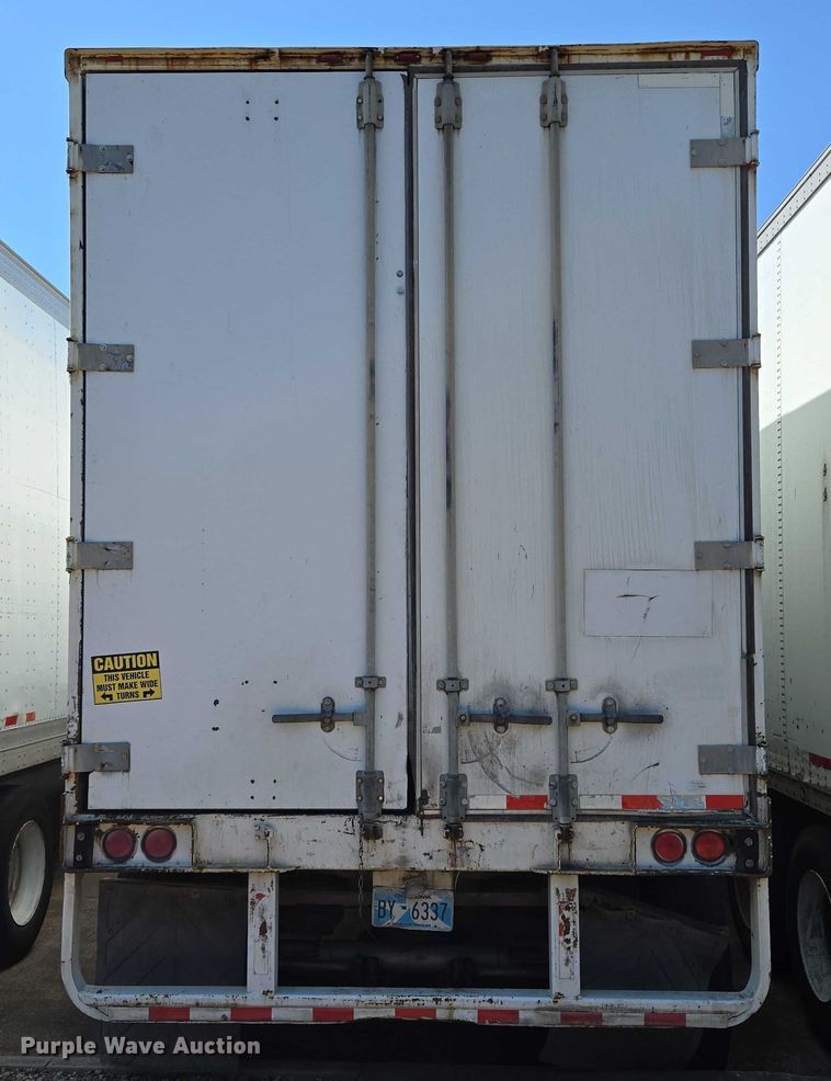 image for item EM0627 2006 Lufkin TFV-CL-110 dry van trailer