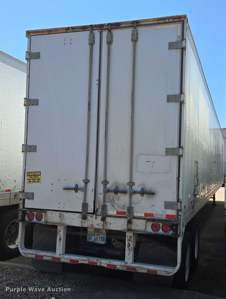 image for item EM0627 2006 Lufkin TFV-CL-110 dry van trailer