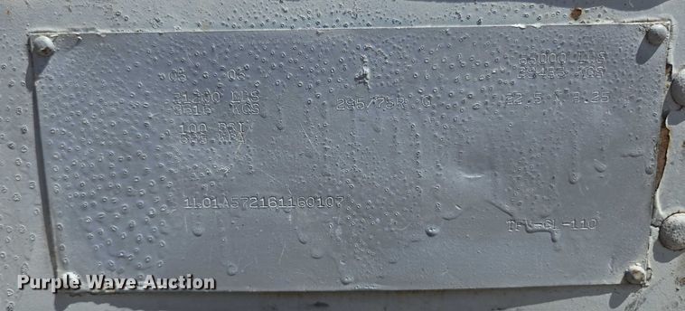 image for item EM0627 2006 Lufkin TFV-CL-110 dry van trailer