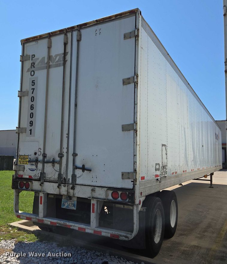 image for item EM0629 2006 Lufkin TFV-CL-110 dry van trailer