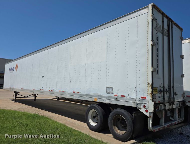 image for item EM0629 2006 Lufkin TFV-CL-110 dry van trailer