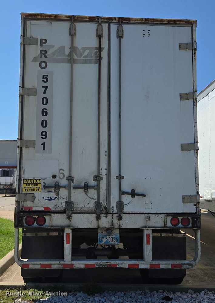 image for item EM0629 2006 Lufkin TFV-CL-110 dry van trailer