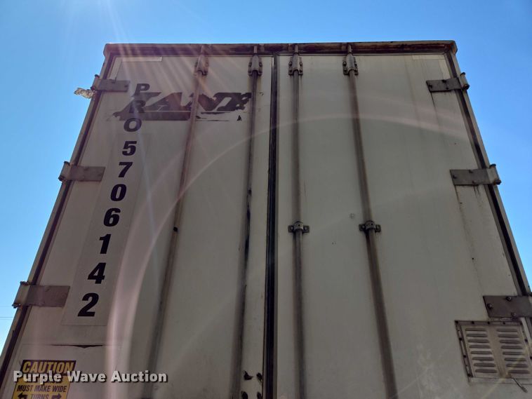 image for item EM0633 2006 Lufkin TFV-CL-110 dry van trailer