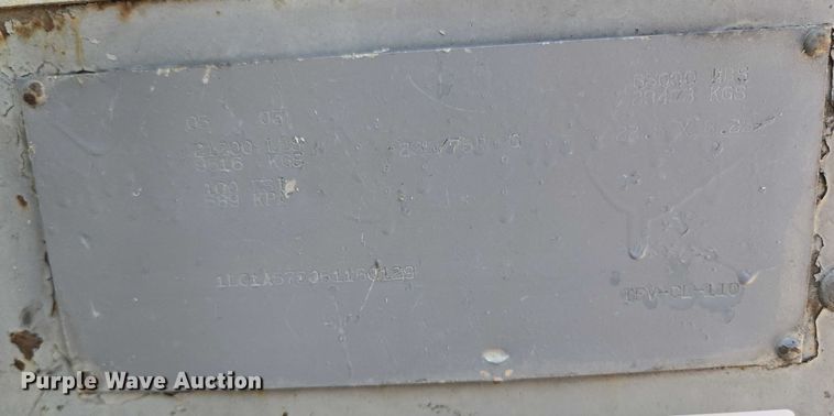 image for item EM0642 2006 Lufkin TFV-CL-110 dry van trailer