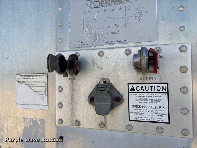 image for item EN5582 1997 Timpte Super Hopper grain trailer