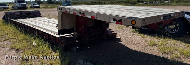 image for item EP0515 2013 Trail King TK60MG double drop deck equipment trailer