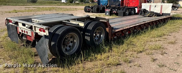 image for item EP0515 2013 Trail King TK60MG double drop deck equipment trailer