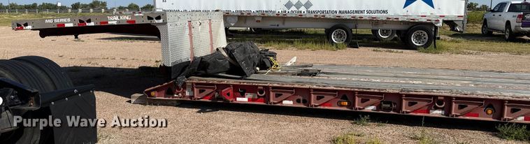 image for item EP0515 2013 Trail King TK60MG double drop deck equipment trailer