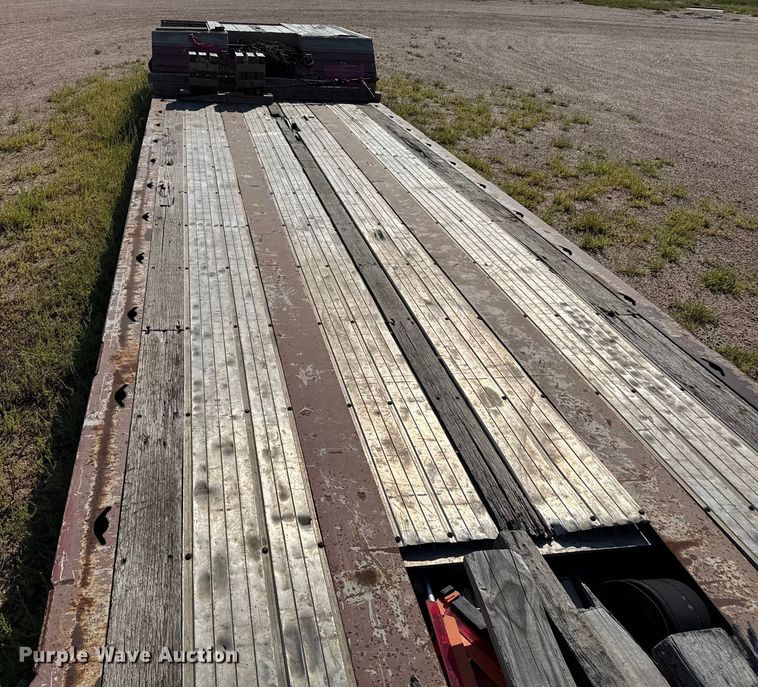 image for item EP0515 2013 Trail King TK60MG double drop deck equipment trailer