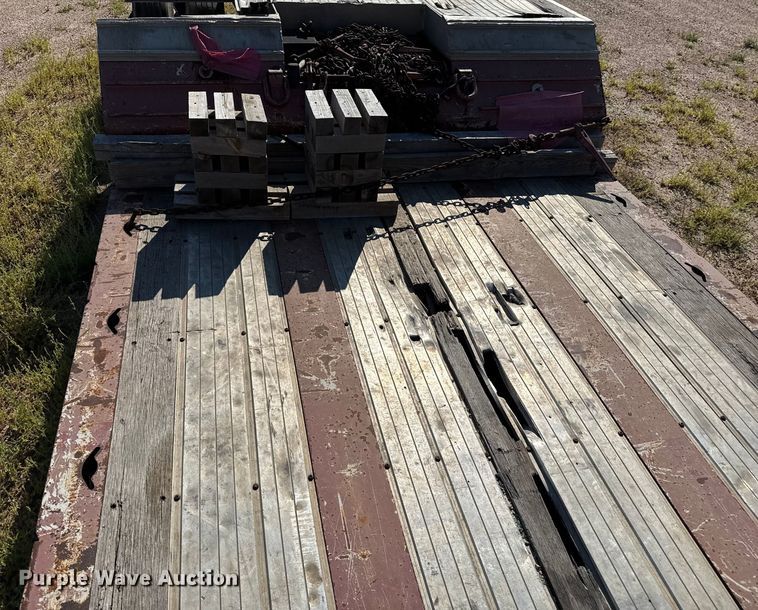 image for item EP0515 2013 Trail King TK60MG double drop deck equipment trailer