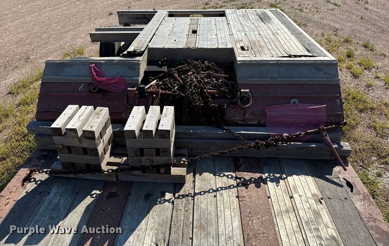 image for item EP0515 2013 Trail King TK60MG double drop deck equipment trailer