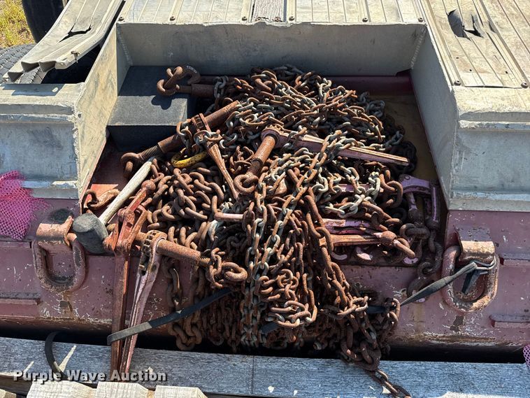 image for item EP0515 2013 Trail King TK60MG double drop deck equipment trailer