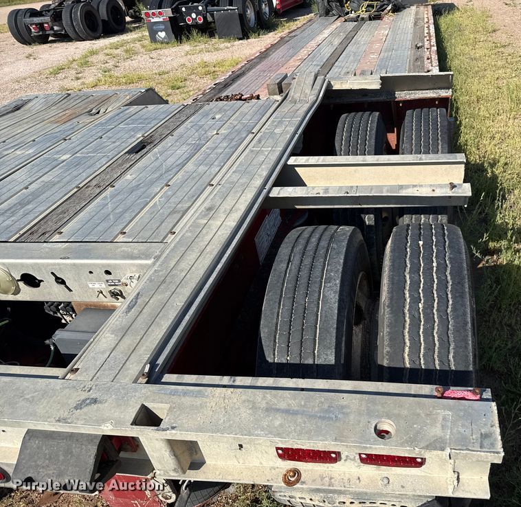 image for item EP0515 2013 Trail King TK60MG double drop deck equipment trailer