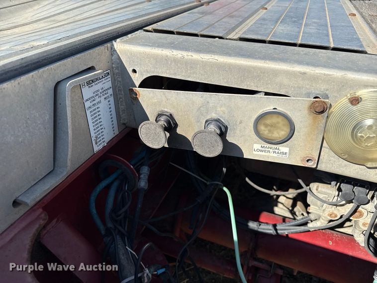 image for item EP0515 2013 Trail King TK60MG double drop deck equipment trailer