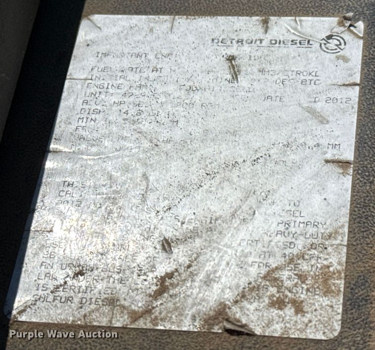 image for item EP0517 2013 Freightliner Cascadia  semi truck