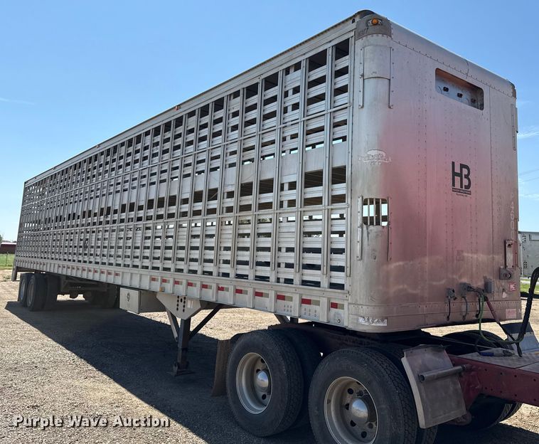 image for item EP0593 1997 EBY livestock trailer