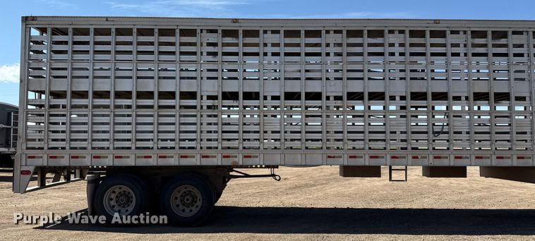 image for item EP0593 1997 EBY livestock trailer