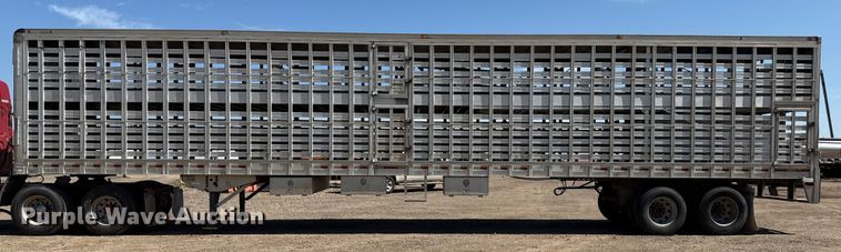 image for item EP0593 1997 EBY livestock trailer