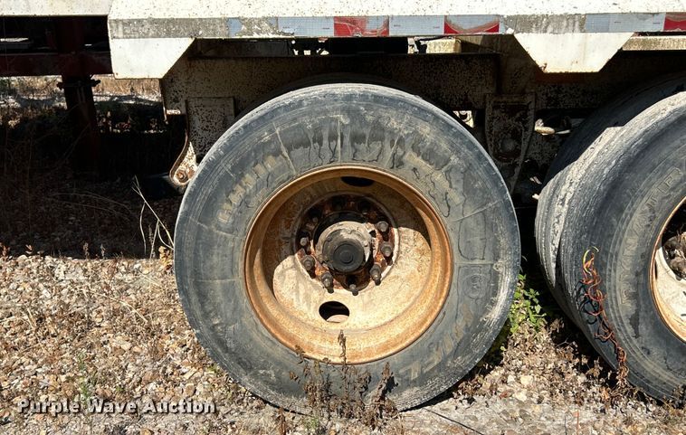 image for item ET3111 2012 Construction Trailer Specialist BDT-40 bottom dump trailer