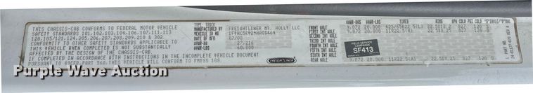 image for item ET4504 2009 Freightliner Business Class M2 rollback truck