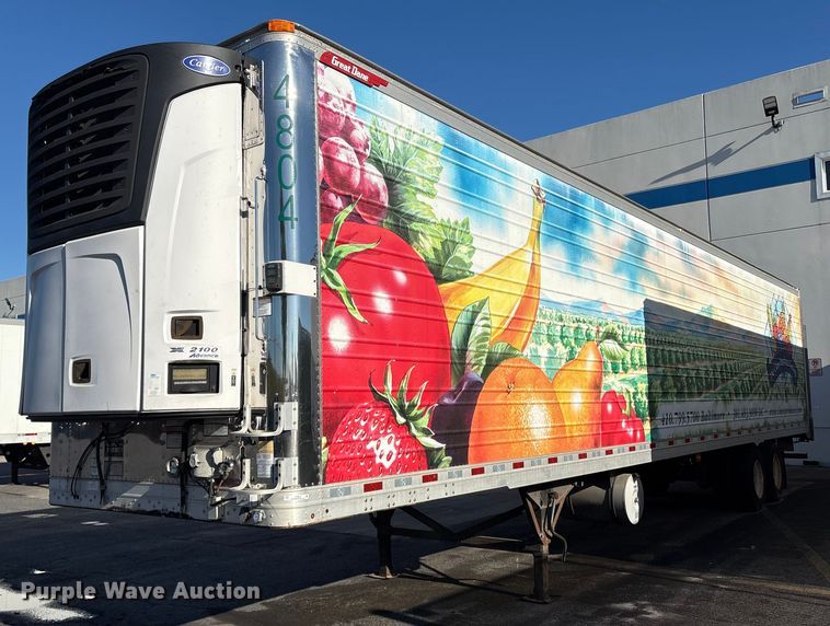 image for item ET8537 2013 Great Dane ETL-1114-12048 refrigerated van trailer