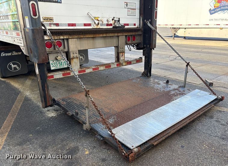 image for item ET8537 2013 Great Dane ETL-1114-12048 refrigerated van trailer