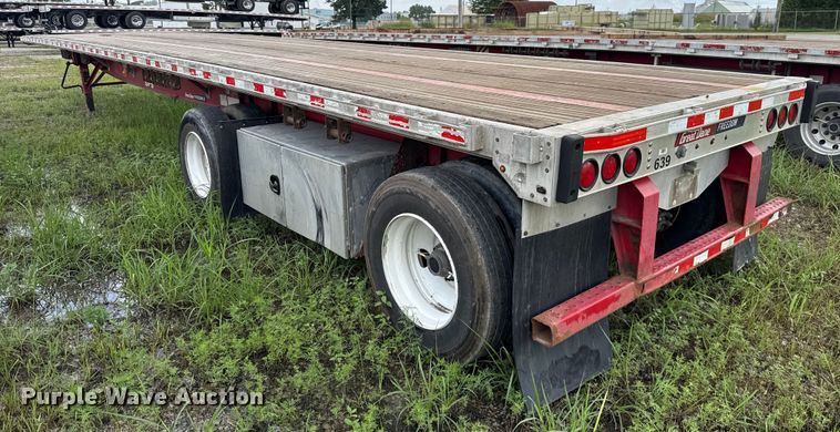 image for item EU2180 2014 Great Dane FLP-0024-00048 flatbed trailer