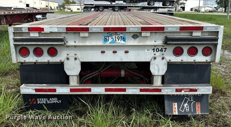 image for item EU2181 2016 Wilson CF-1080 flatbed trailer