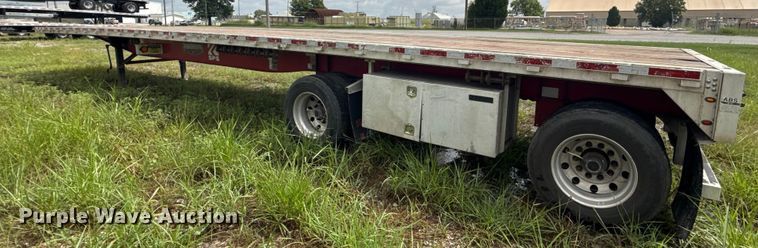 image for item EU2181 2016 Wilson CF-1080 flatbed trailer