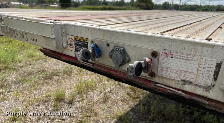 image for item EU2181 2016 Wilson CF-1080 flatbed trailer