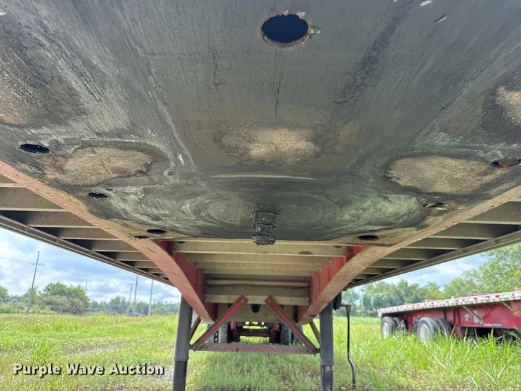 image for item EU2181 2016 Wilson CF-1080 flatbed trailer