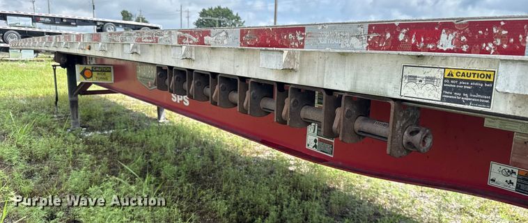 image for item EU2181 2016 Wilson CF-1080 flatbed trailer