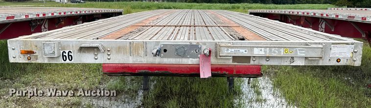 image for item EU2182 1998 Transcraft Eagle W2 flatbed trailer