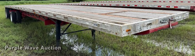 image for item EU2182 1998 Transcraft Eagle W2 flatbed trailer