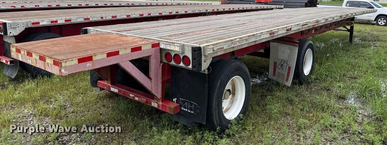 image for item EU2182 1998 Transcraft Eagle W2 flatbed trailer