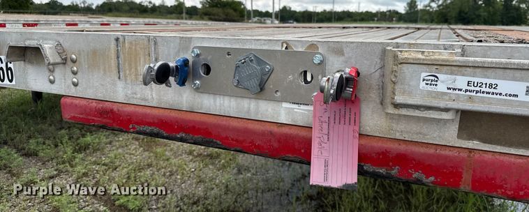 image for item EU2182 1998 Transcraft Eagle W2 flatbed trailer