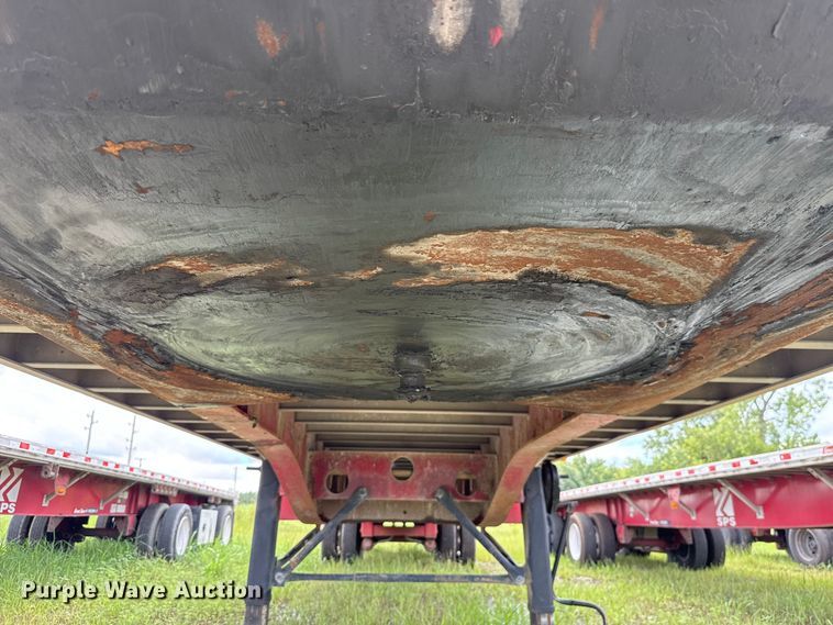 image for item EU2182 1998 Transcraft Eagle W2 flatbed trailer