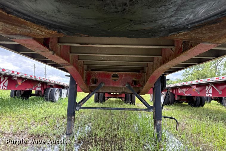 image for item EU2182 1998 Transcraft Eagle W2 flatbed trailer