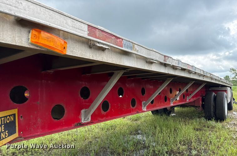 image for item EU2182 1998 Transcraft Eagle W2 flatbed trailer