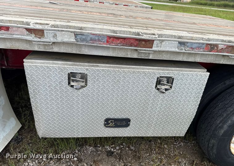 image for item EU2182 1998 Transcraft Eagle W2 flatbed trailer