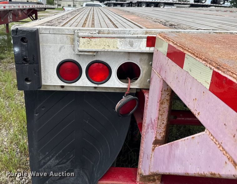 image for item EU2182 1998 Transcraft Eagle W2 flatbed trailer