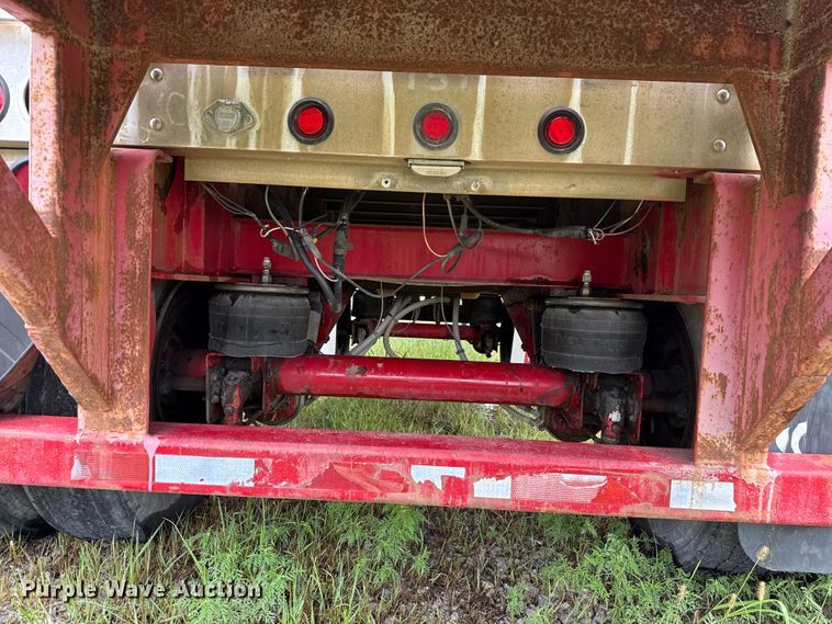 image for item EU2182 1998 Transcraft Eagle W2 flatbed trailer