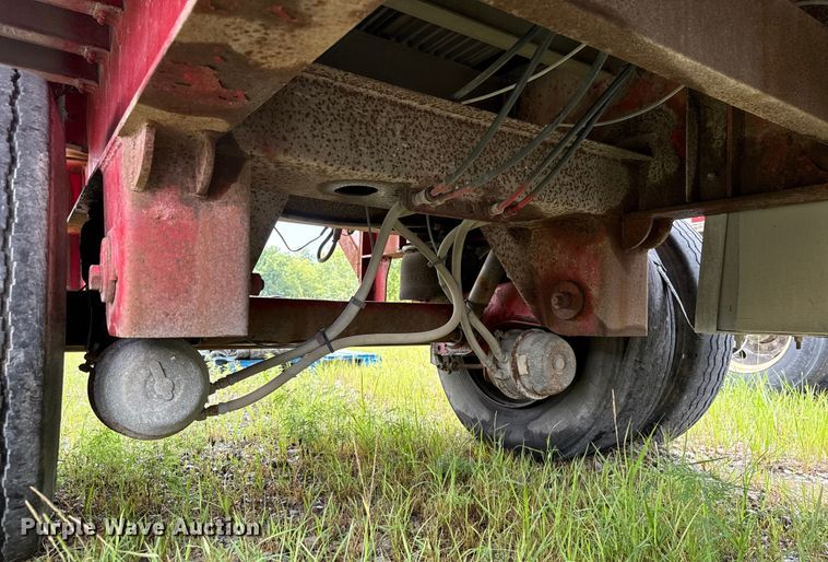 image for item EU2182 1998 Transcraft Eagle W2 flatbed trailer