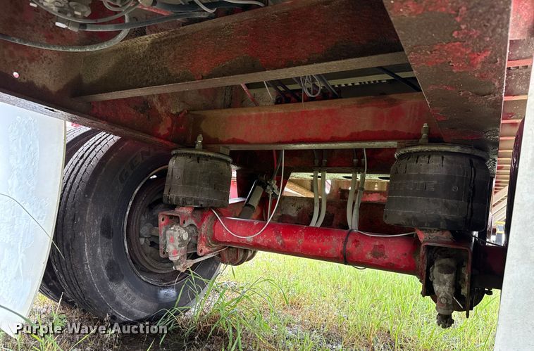 image for item EU2182 1998 Transcraft Eagle W2 flatbed trailer