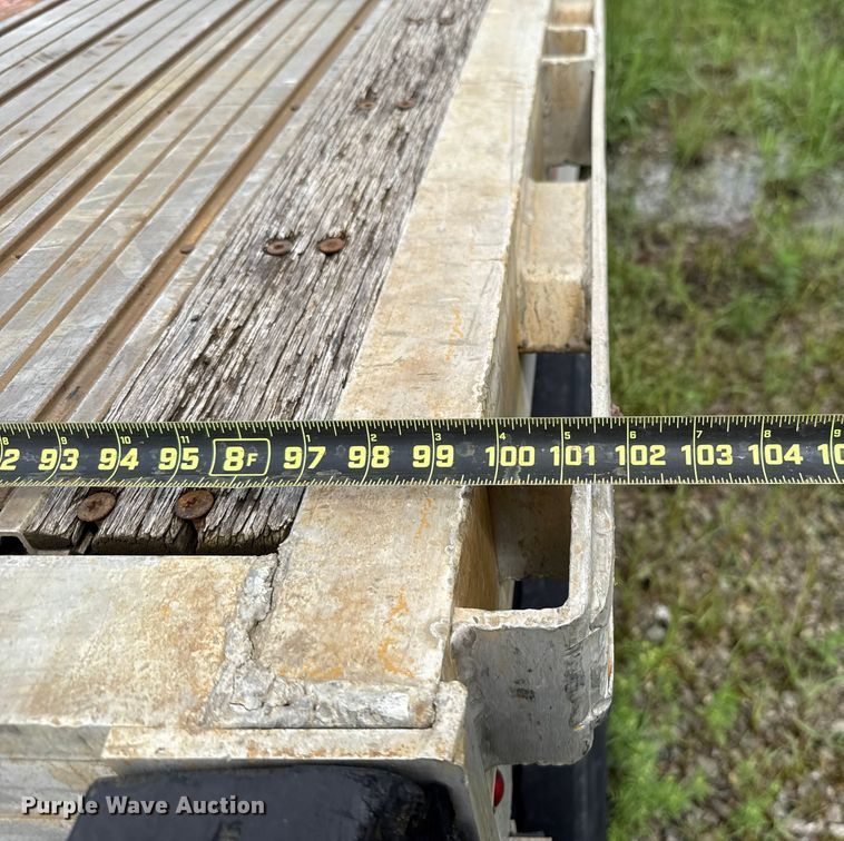 image for item EU2182 1998 Transcraft Eagle W2 flatbed trailer